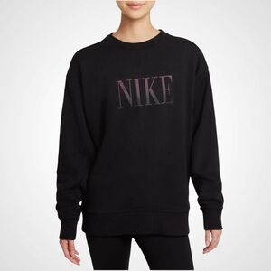Nike 2X black get fit graphic sweatshirt